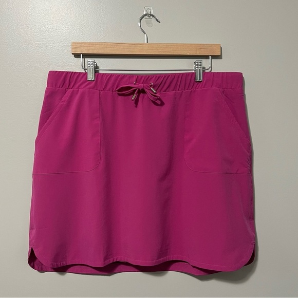 Chico’s Zenergy UPF 2.5 Pull On Style Skort Pink - Picture 1 of 10